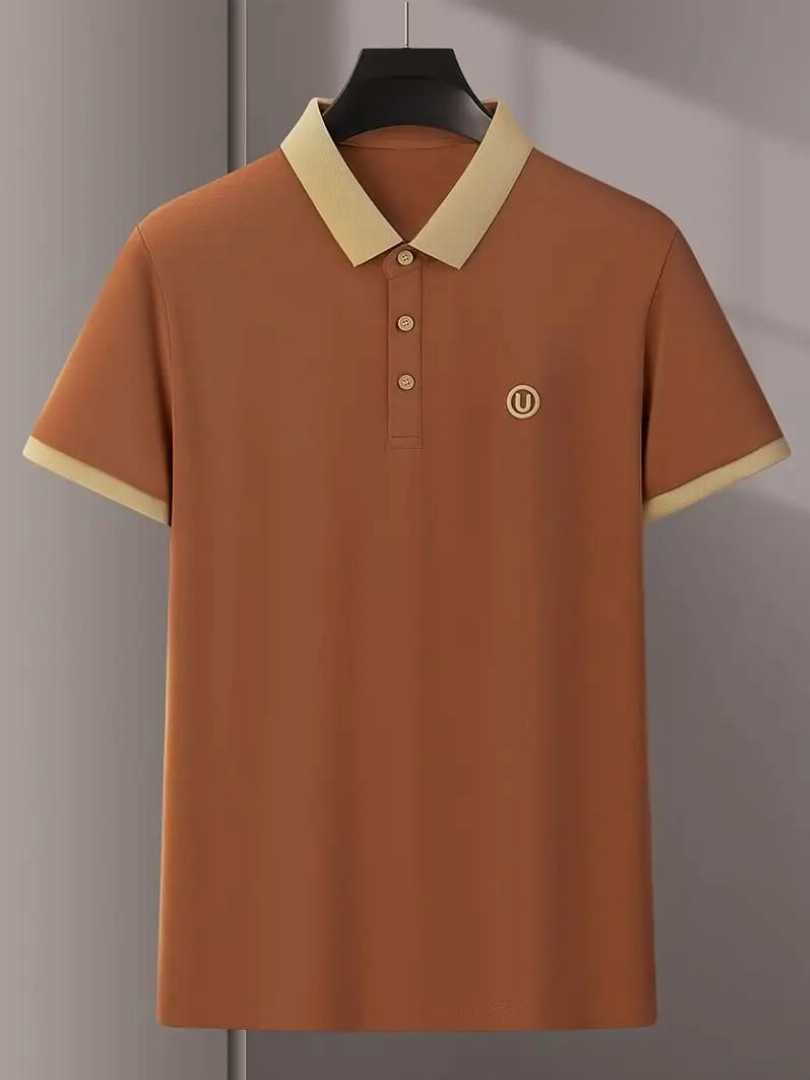 Premium Yellow Cotton Half Sleeve Polo