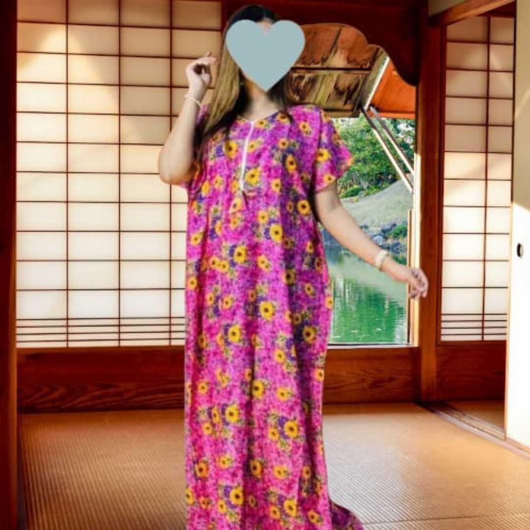 China,Linen,Kaftan,Maxi,KAF144