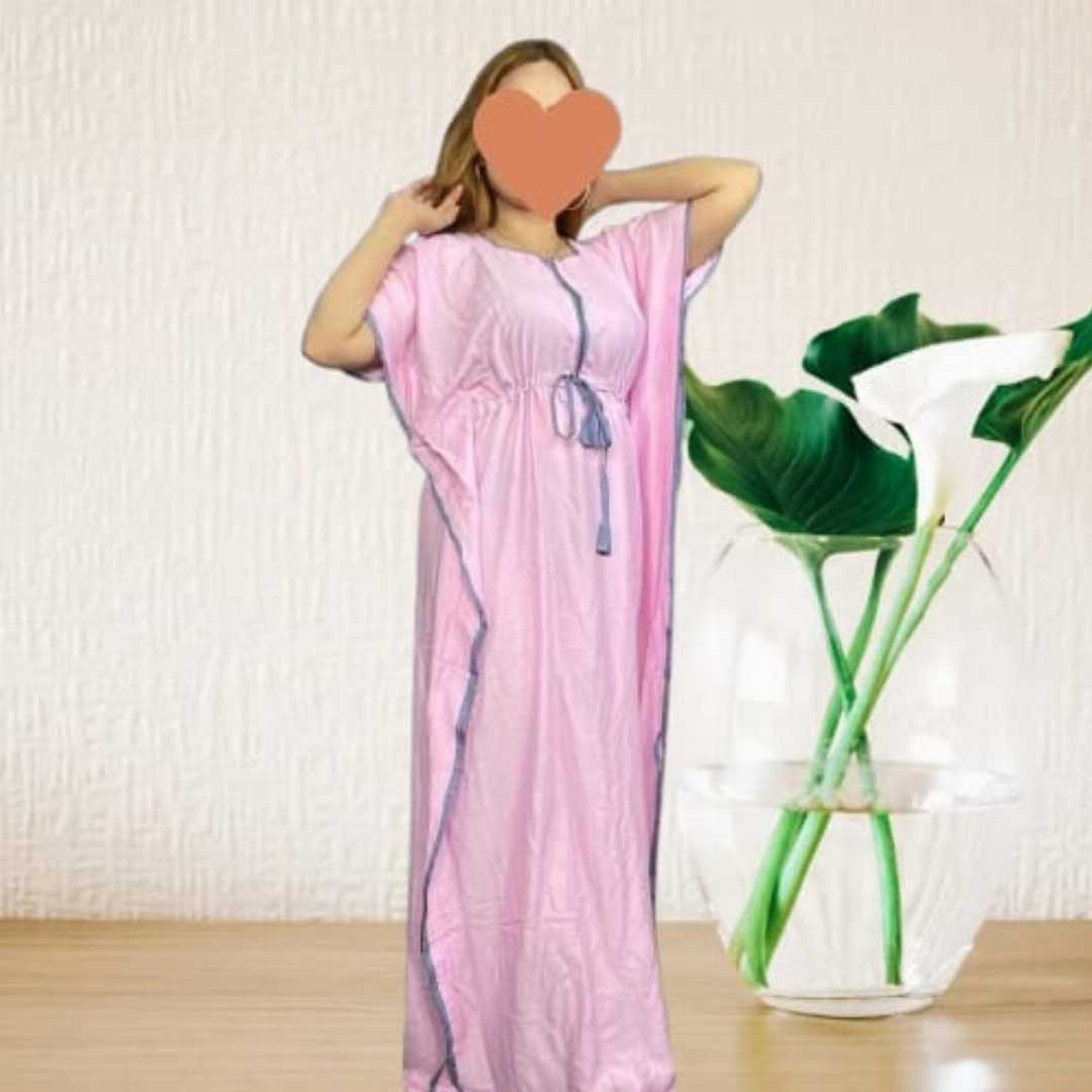 China,Linen,Kaftan,Maxi,KAF139