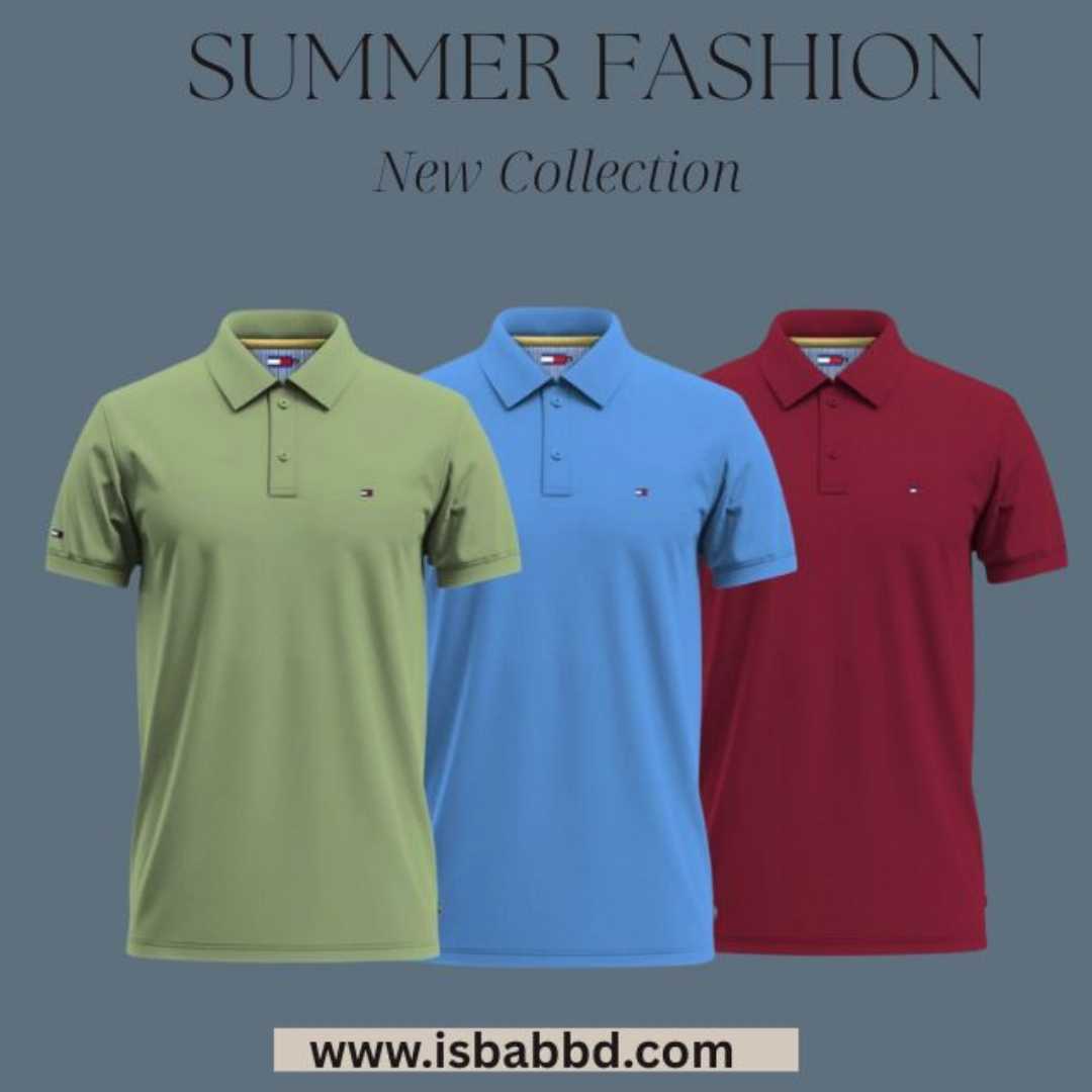 3,Pcs,Combo,Super,Premium,Cotton,Half,Sleeve,Polo,Shirt,For,Men

