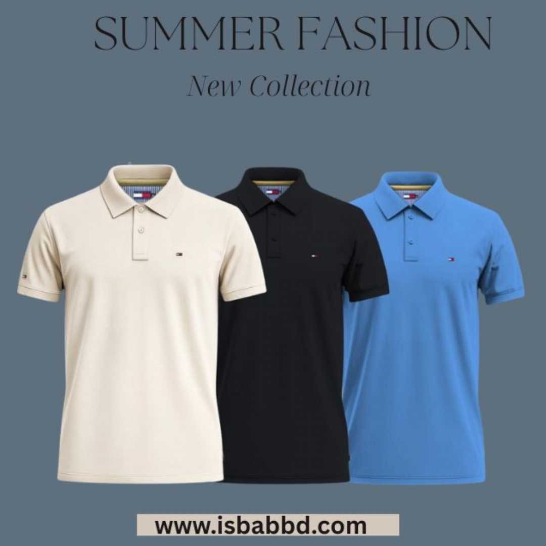 3,Pcs,Combo,Super,Premium,Cotton,Half,Sleeve,Polo,Shirt,For,Men
