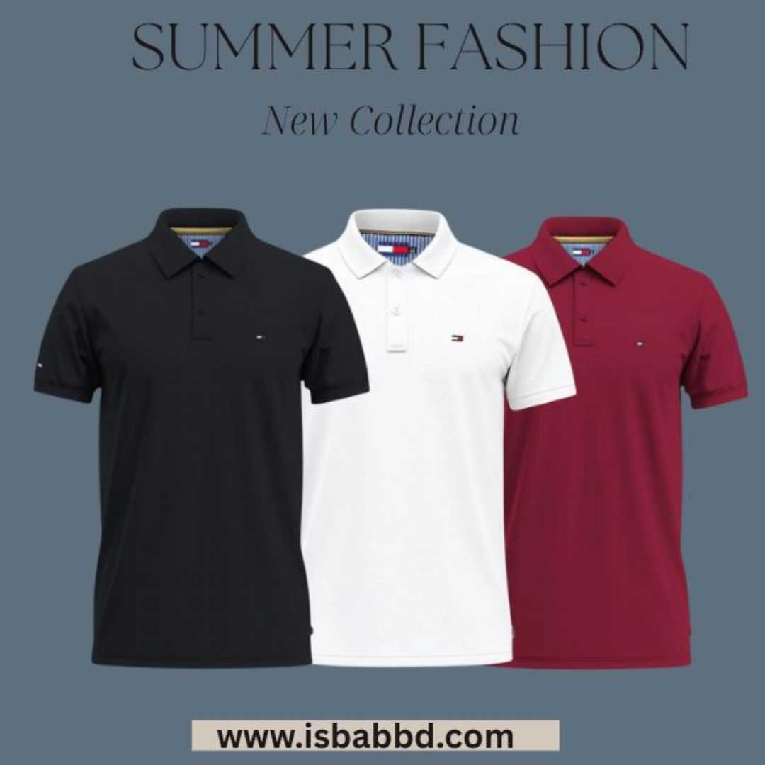 3,Pcs,Combo,Super,Premium,Cotton,Half,Sleeve,Polo,Shirt,For,Men

