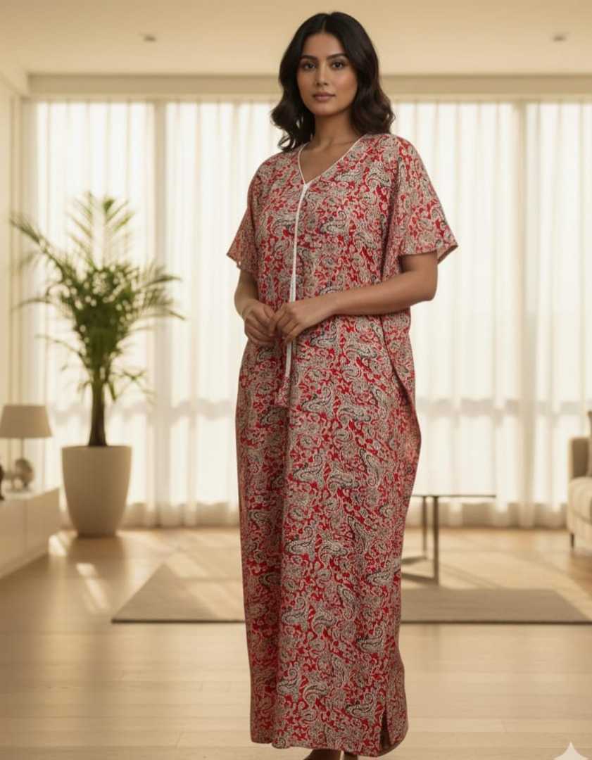 China,Linen,Kaftan,Maxi,KAF118