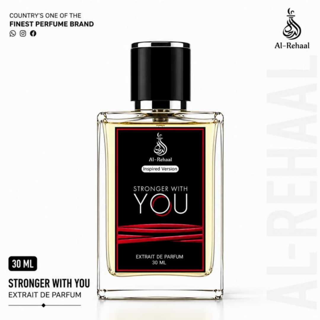 Evening wear, date night, dinner, party কিংবা special occasion—সব ক্ষেত্রেই Stronger With You Perfume আপনার style-এর সাথে সুন্দরভাবে মানিয়ে যায়।
